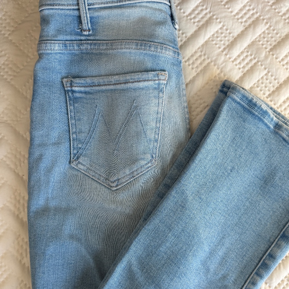 MOTHER The Hustler High-Rise Ankle Jeans - Size 25